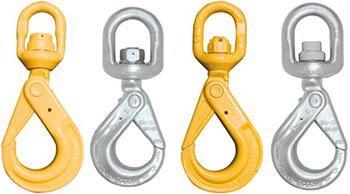 Gunnebo Grade 100 Swivel Type Self-Locking Hook W/ Bronze Bushing (BKL) -  Olsen Chain & Cable
